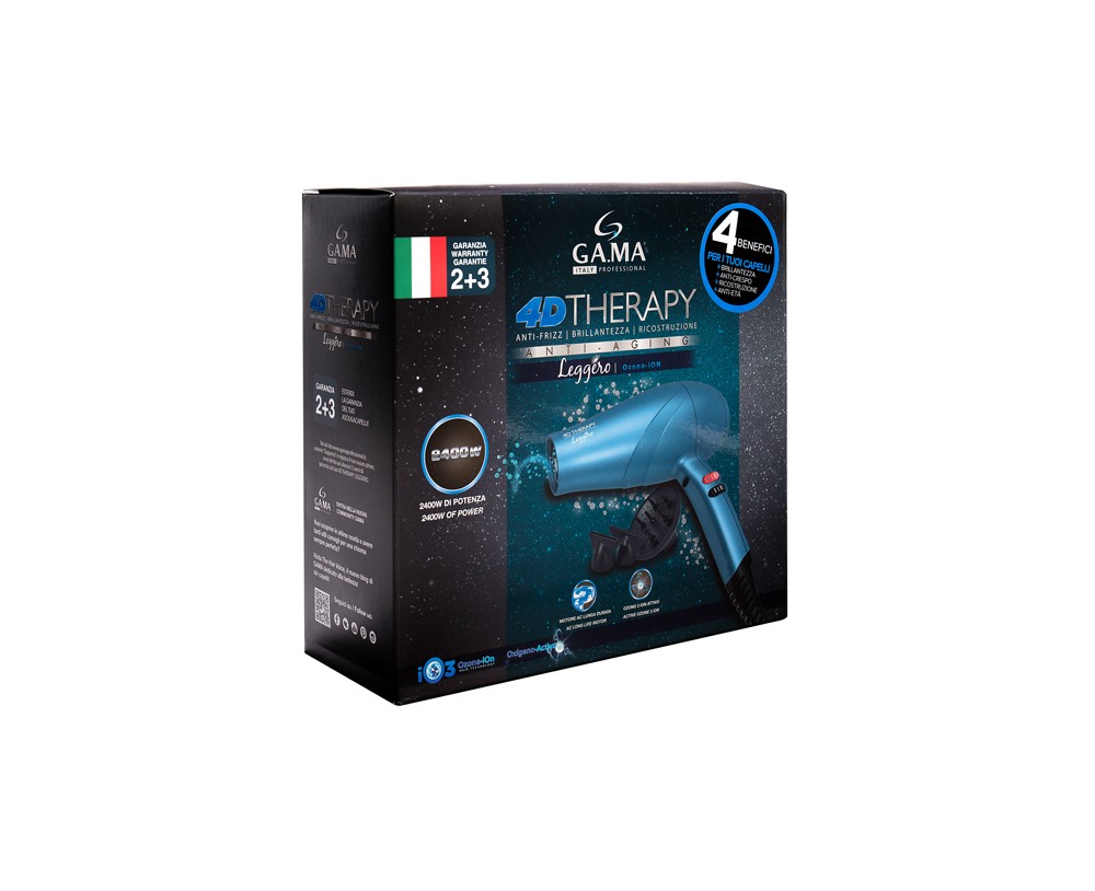 Secador gama leggero ion online 4d therapy