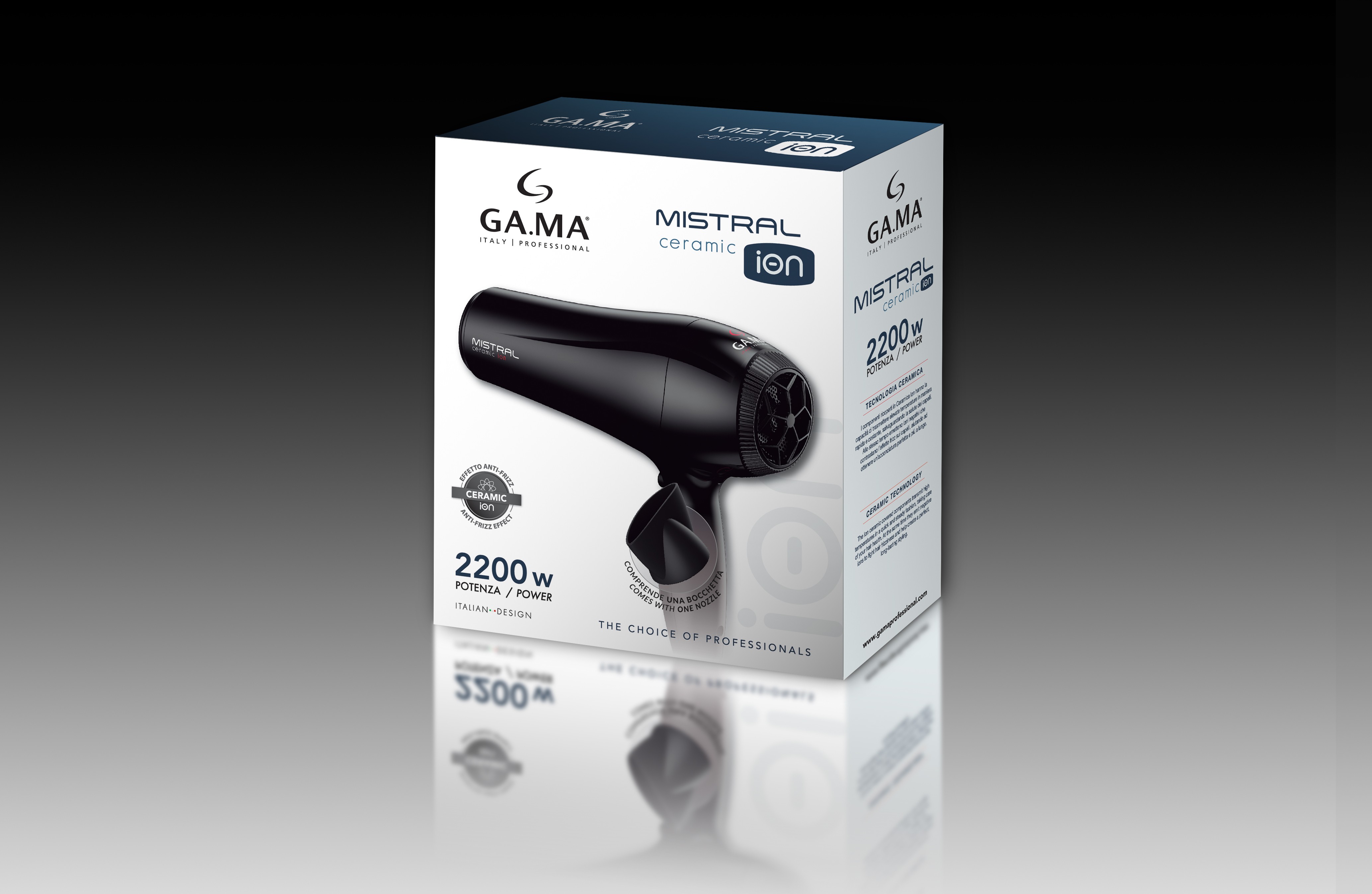 Secador mistral ceramic discount ion