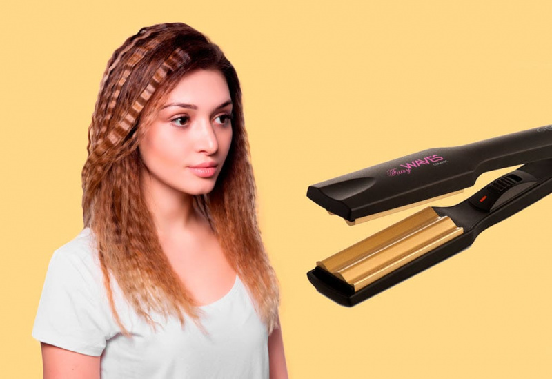 3 эффектные укладки с гофре Fairy Waves