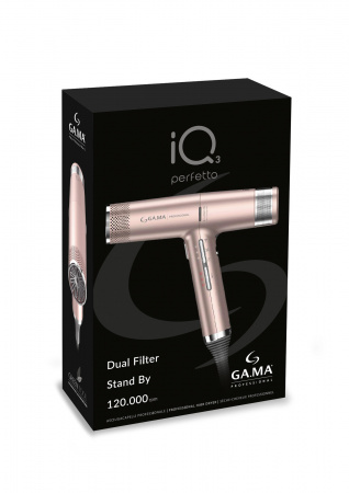 Электрофен для волос GA.MA IQ3 PERFETTO (розовый)