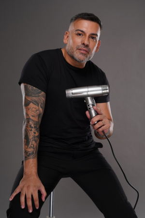 Электрофен для волос GA.MA IQ LITE MAX (серый)