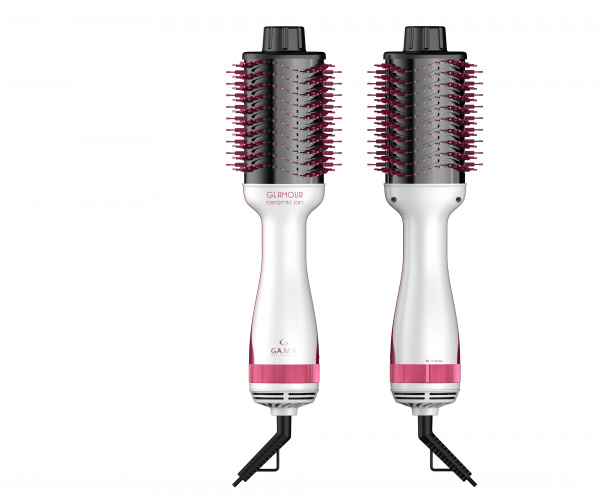 Фен-щетка для волос GA.MA GLAMOUR PINK 3D - MY
