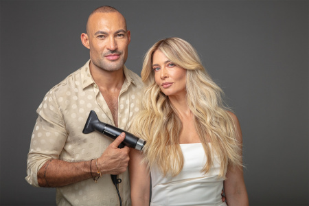 Электрофен для волос GA.MA IQ LITE MAX (черный)