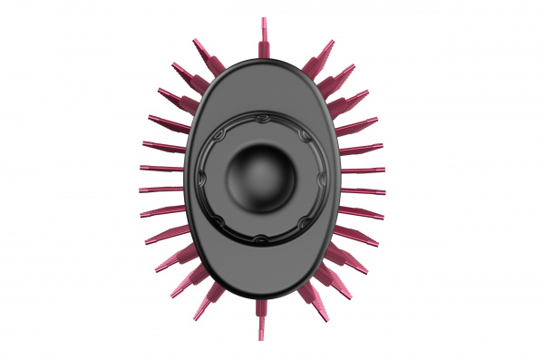 Фен-щетка для волос GA.MA GLAMOUR PINK 3D - MY