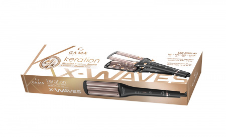 Щипцы для завивки волос GA.MA  X-WAVES LED