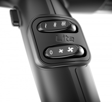 Электрофен для волос GA.MA IQ LITE MAX (черный)