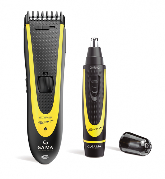 Комплект: Машинка + триммер для стрижки волос GA.MA GC542 SPORT + GNT512