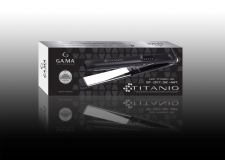 Щипцы - выпрямитель для волос GA.MA CP14 LED 4D TITANIO - SY