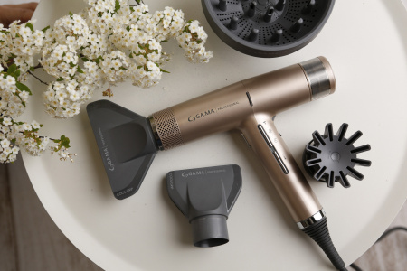 Электрофен для волос GA.MA IQ2 PERFETTO (розовый)(Обновленная модель)