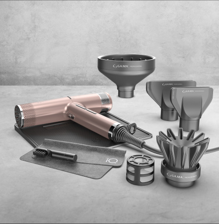 Электрофен для волос GA.MA IQ2 PERFETTO (розовый)(Обновленная модель)