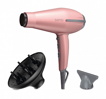 Электрофен для волос GA.MA TEMPO SENSI ROSE 5D