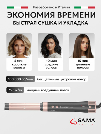 Мультистайлер для волос GA.MA uniQ Styler – LE Vibrance