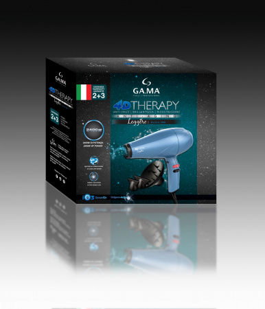 Фен GA.MA LEGGERO OZONE ION 4D THERAPY