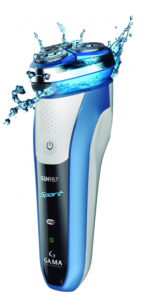 Электробритва GA.MA GSH987 Sport Wet&Dry