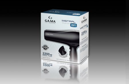 Электрофен для волос GA.MA MISTRAL TITANIUM - ET