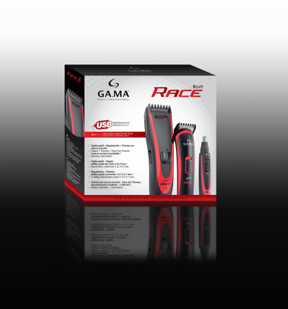 Комплект для стрижки волос GA.MA Машинка R642 - HF + Триммер R727 - HF + Триммер R612 - HF