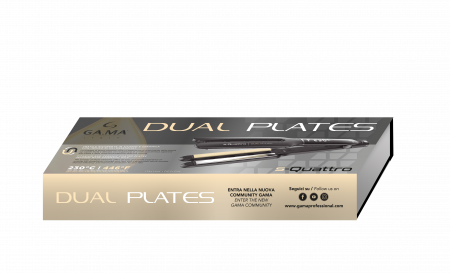 Щипцы - выпрямитель для волос GA.MA S-QUATTRO DUAL PLATES