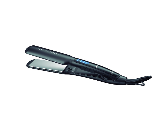 Щипцы - выпрямитель для волос GA.MA X - WIDE DIGITAL PTC 4D TITANIO