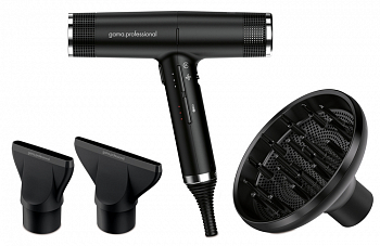 Электрофен для волос GA.MA IQ PERFETTO (черный)