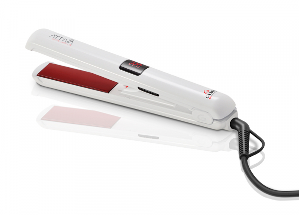 Выпрямитель для волос GA.MA ATTIVA DIGITAL LASER ION TOURMALINE БЕЛЫЙ