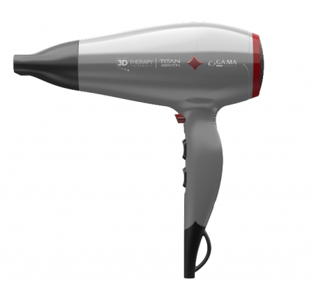 Электрофен для волос GA.MA DIAMOND 3D TITAN KERATIN