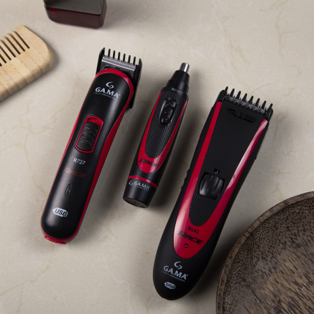 Комплект для стрижки волос GA.MA Машинка R642 - HF + Триммер R727 - HF + Триммер R612 - HF