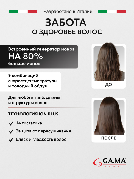 Мультистайлер для волос GA.MA uniQ Styler – LE Vibrance