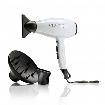 Фен GA.MA CLASSIC Белый