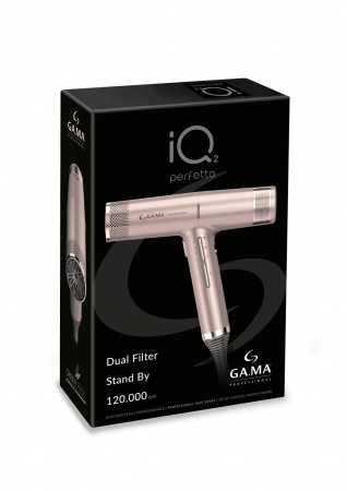 Электрофен для волос GA.MA IQ2 PERFETTO (розовый)(Обновленная модель)