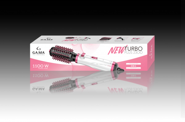 Фен-щетка для волос GA.MA TURBO PLUS 2300