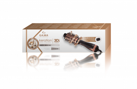 Фен-щетка для волос GA.MA STYLISH KERATION 3D - MY