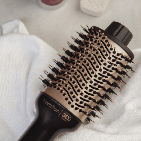 Фен-щетка для волос GA.MA STYLISH KERATION 3D - MY