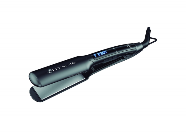 Щипцы - выпрямитель для волос GA.MA X - WIDE DIGITAL PTC 4D TITANIO